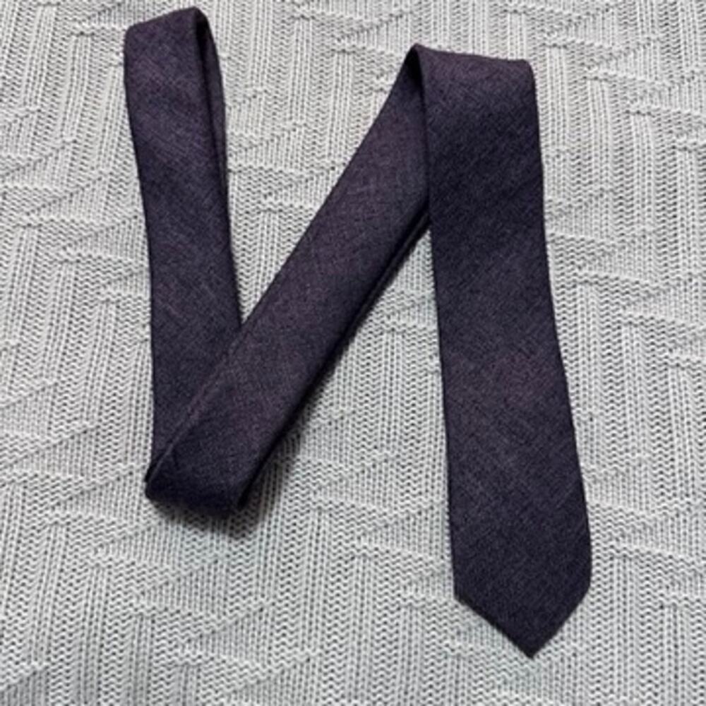 Original Penguin purple skinny tie